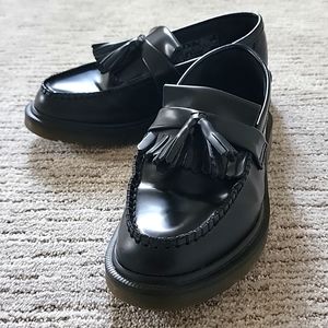 Dr. Martens Adrian Loafers Black Leather UK 4 US 6 EU 37